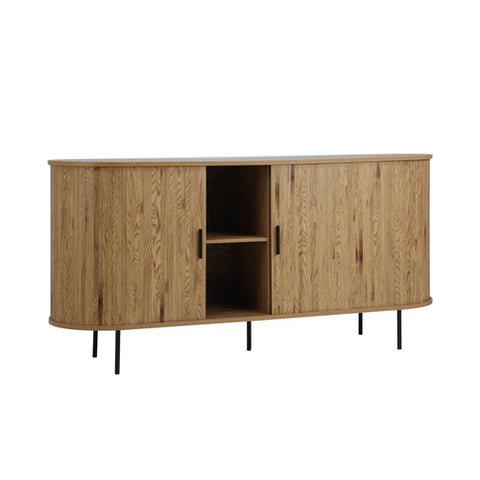 Buffet Sideboard Tambour Oak