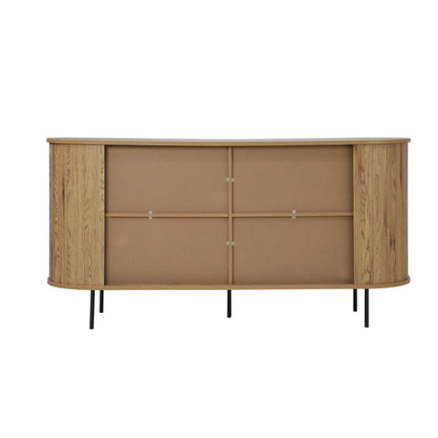 Buffet Sideboard Tambour Oak