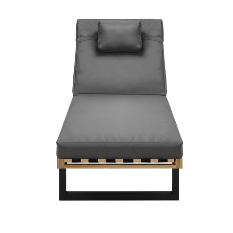 Livsip Sun Lounge Outdoor Lounger Grey