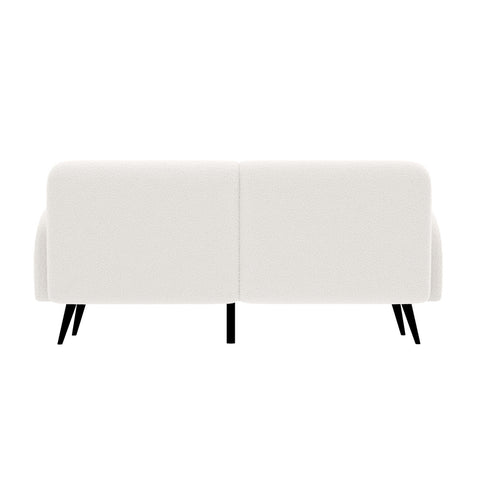 Sherpa Sofa Luxury 3 Seater Fleece White