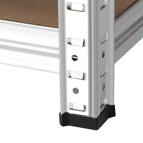 Sharptoo Warehouse Storage Rack Steel Frame 1.5m Silver