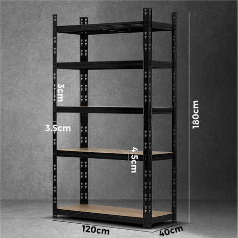 Sharptoo Warehouse Storage Shelf Steel Frame 1.8x1.2m