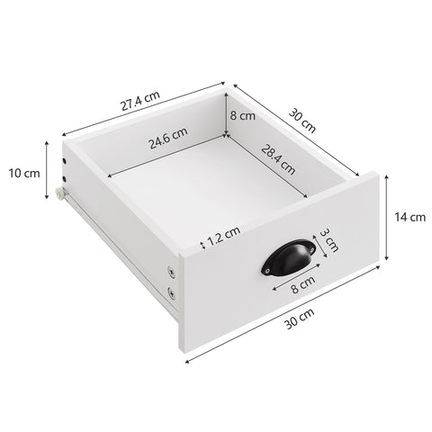 Hampton Bedsides 1 Drawer