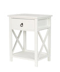 Levede 1x Bedside Tables Drawers Side-1954802691104444416