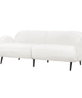 Levede Cloud Sofa 3 Seater Sherpa Fleece White-1954802386396647424