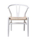 Levede 2x Dining Chairs Wooden Hans White-1954802981002153985