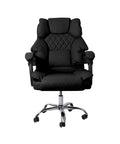 Levede Gaming Chair Office Computer Black No Footrest-1954802890694594561