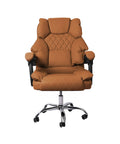 Levede Gaming Chair Office Computer Brown No Footrest-1954802891122413569