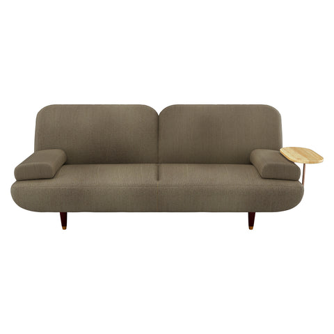 LEVEDE  CONVERTIBLE SOFABED WITH USB CHARGE AND SIDE TABLE-1954802387826905089