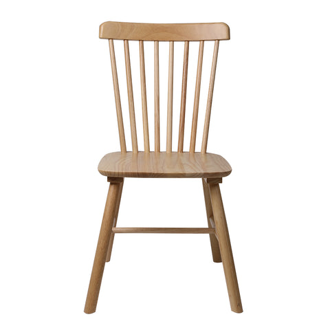 Levede 2x Dining Chairs Kitchen Windor Oak-1954802978275856385