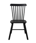 Levede 2x Dining Chairs Kitchen Winsor Black-1954802978070335489