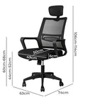 Levede Office Chair Mesh Gaming Executive-1954802891671867394
