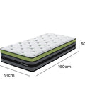 Dreamz Single Cooling Mattress Pocket-1954802859669327874