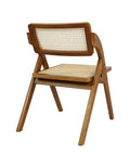 Levede 4X Foldable Rattan Dining Chairs-1966287368076005379