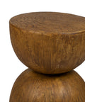 Levede Side Table Terrazzo Coffee Tables Oak-1954802989193629699