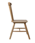 Levede 2x Dining Chairs Kitchen Windor Oak-1954802978275856387