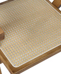 Levede 2x Dining Chair Solid Wood Rattan Natural-1954802993522151427