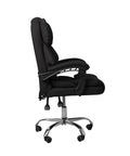 Levede Gaming Chair Office Computer Black No Footrest-1954802890694594563
