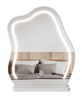 Levede Dressing Table Stool Set with Mirror Led-1954802443267215363