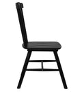 Levede 2x Dining Chairs Kitchen Winsor Black-1954802978070335491