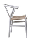 Levede 2x Dining Chairs Wooden Hans White-1954802981002153987