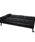 Levede Sofa Bed Adjustable Recliner Black-1954803010626523140