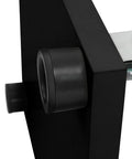 Stacked Display Storage Cabinet Glass Black-1954803004075020292