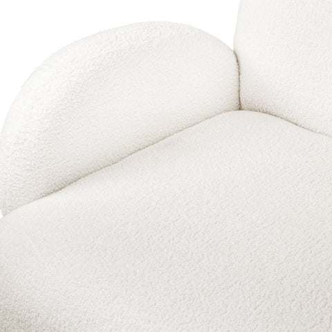 Levede Cloud Sofa 3 Seater Sherpa Fleece White-1954802386396647428