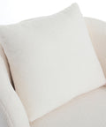 Levede Fleece Swivel Chair-1954802380256186372