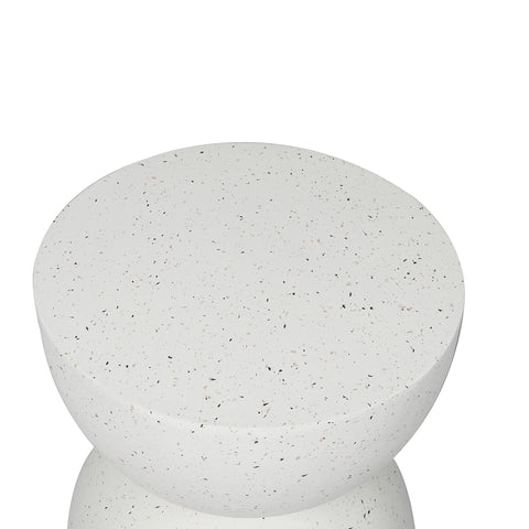 Levede Side Table Terrazzo Coffee Tables Beige-1954802989000691716