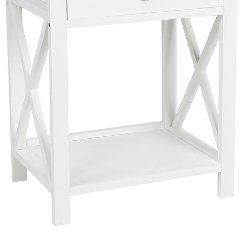 Levede 1x Bedside Tables Drawers Side-1954802691104444421