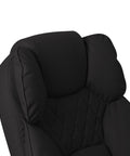 Levede Gaming Chair Office Computer Black No Footrest-1954802890694594565