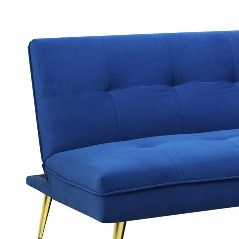 Levede Sofa Bed Convertible Velvet 3 Seater-1954802387290034181